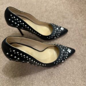 Aldo Black Studded Women's Heels